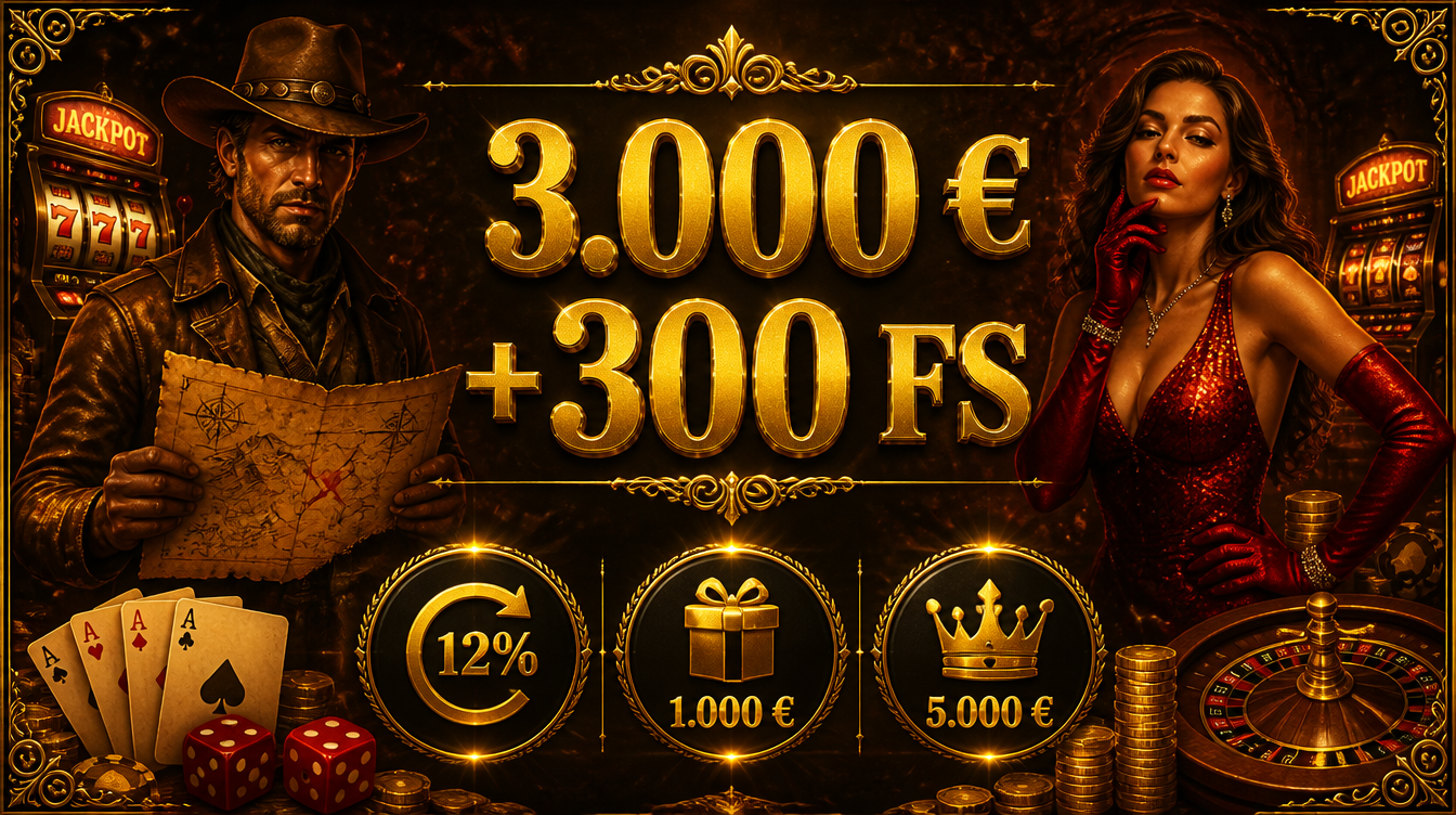 Yep Casino — 3000 € + 300 FS bonus powitalny